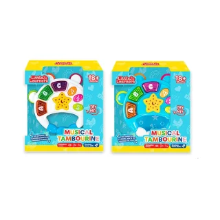 Little Learners Mini Musical Tambourine TOY-12534