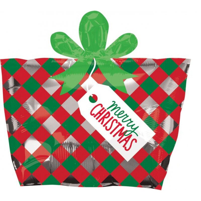 RED & GREEN PRESENT JUNIOR SHAPE - 36011