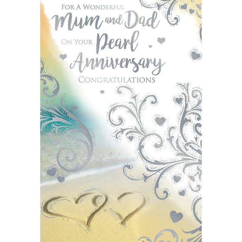 Kingfisher - Mum & Dad Pearl Anniversary - Code 75 - 6pk - NMT194