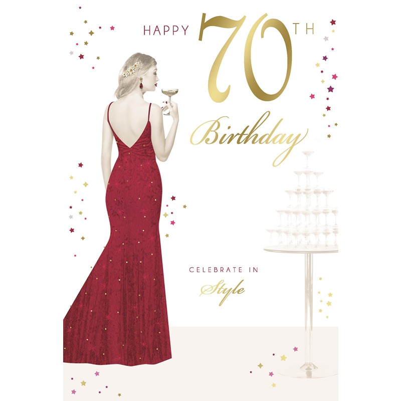 Kingfisher - 70th Birthday Female - Code 60 - 6pk - Y24071
