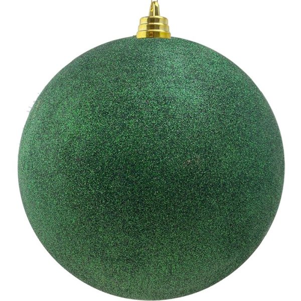Davies Products - 25CM Bauble Glitter Green - 60247
