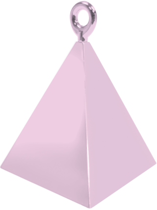 PYRAMID BALLOON WEIGHT - PEARL PINK X12