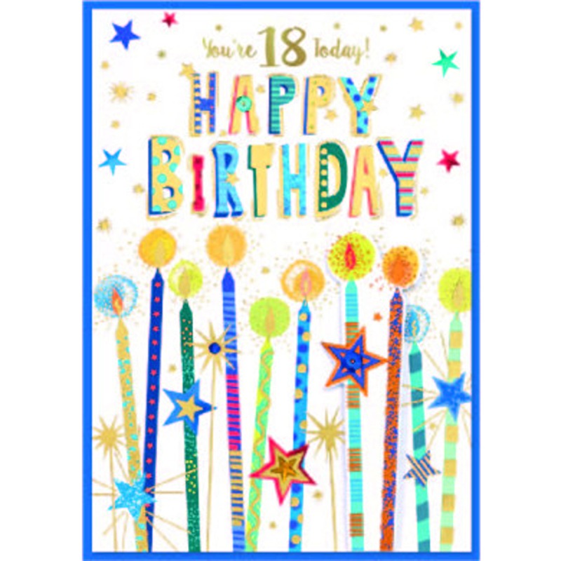 Isabel's Garden - Male 18th Birthday - 6pk - Code 50 - 32697