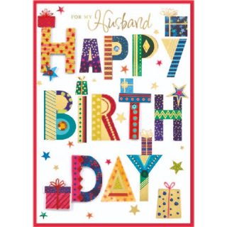 Isabel's Garden - Husband Birthday - 6pk - Code 50- 32699