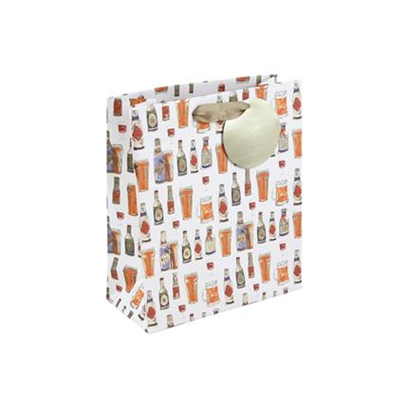 Eurowrap - Beer Bottles Medium Bag (6pk) - 34828-3C