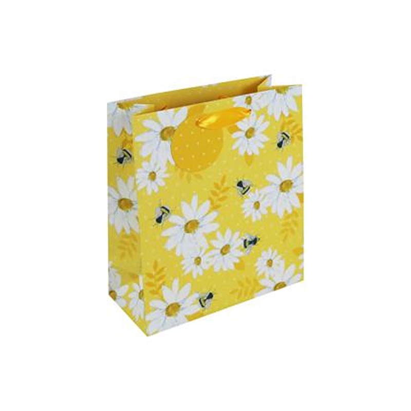 Eurowrap - Bees Medium Bag (6pk) - 35419-3C