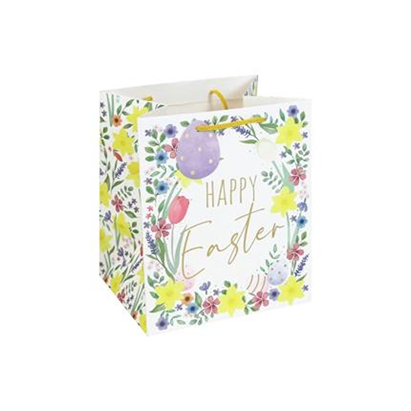 Easter In Spring Medium Wide Gusset Bag (12ct) - 36623-3WC