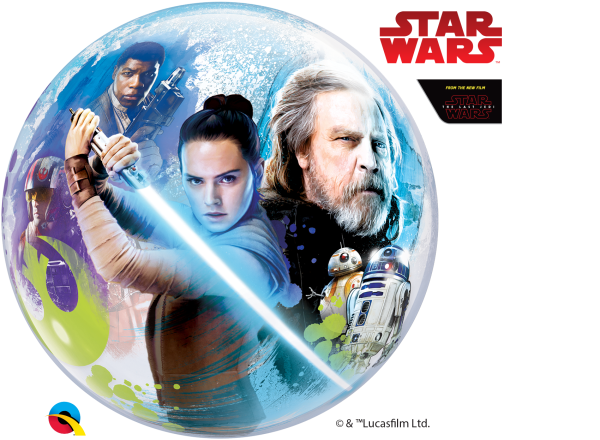 22" SINGLE BUBBLE 01CT - STAR WARS: THE LAST JEDI*
