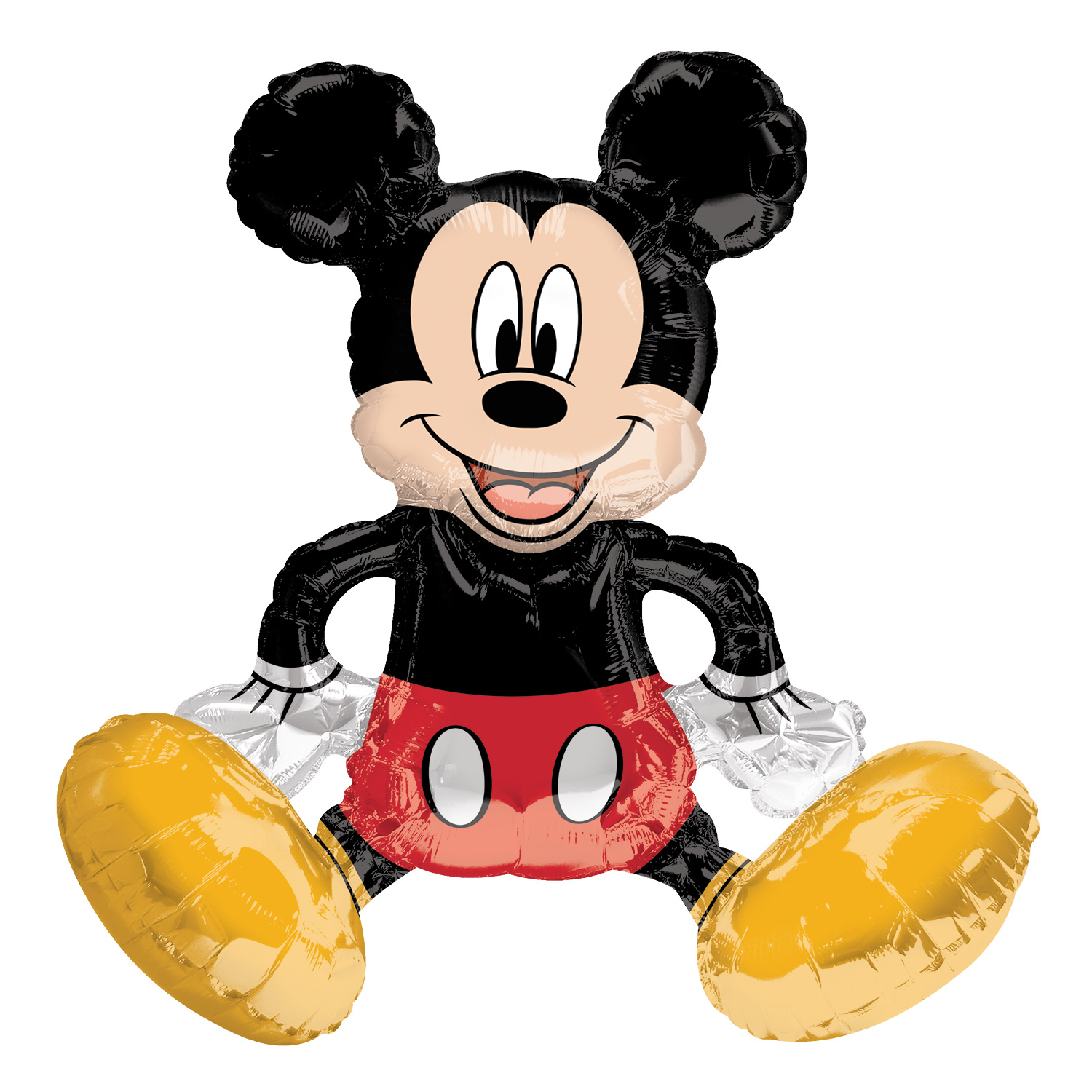 Anagram Mickey Mouse Sitter Foil Balloons 18"/45cm w x 18"/45cm h P50** 3818501