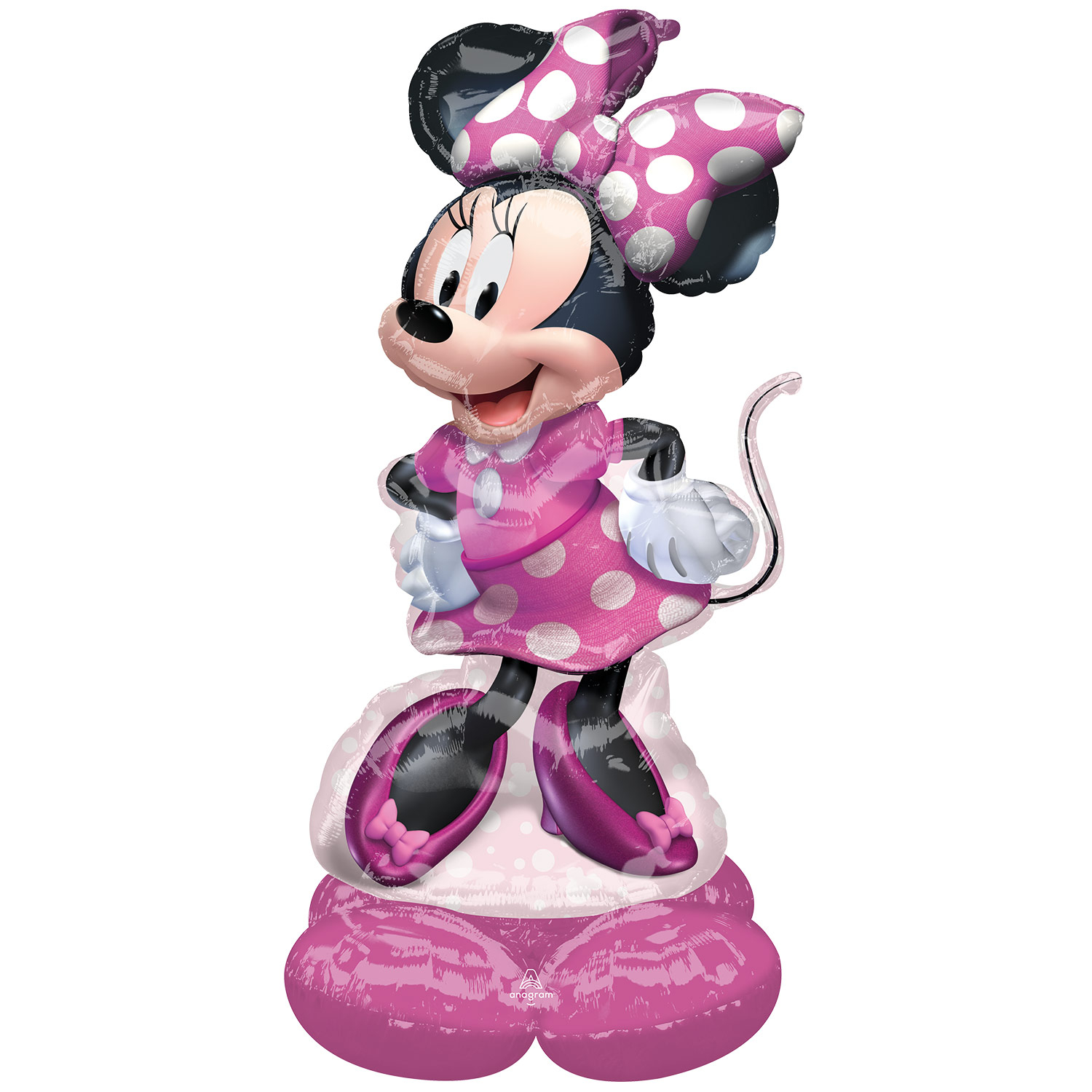 Anagram Minnie Mouse Forever AirLoonz Foil Balloons 33"/83cm w x 48"/121cm h P70*