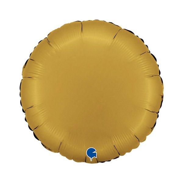 Round 18" Satin Gold Single Pack - 181S00G-P