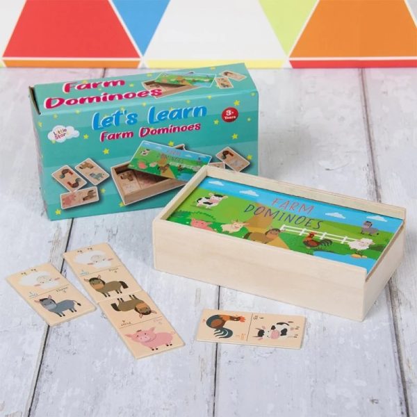 LETS LEARN DOMINOES FARM