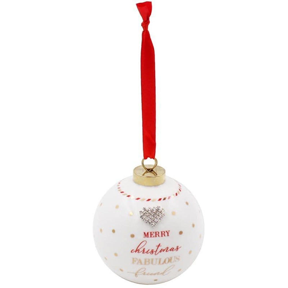 Fabulous Friend Ceramic Bauble - LP51703