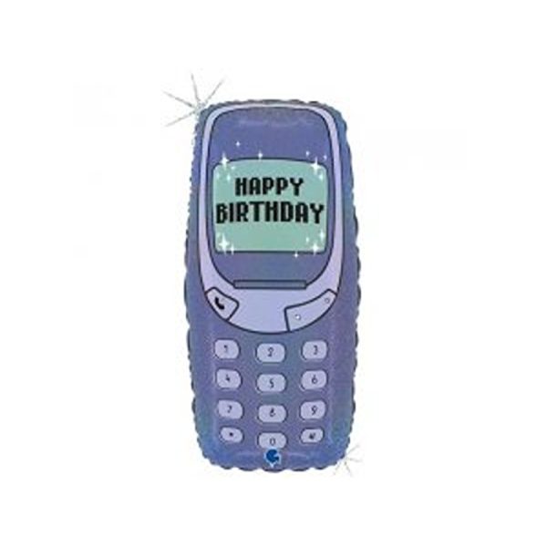 00's 23" Birthday Phone Single Pack - G72252GH-P