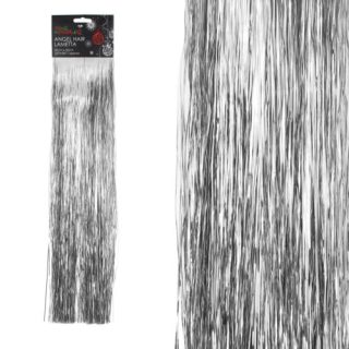 PMS 38 X 50CM ANGEL HAIR LAMETTA silver