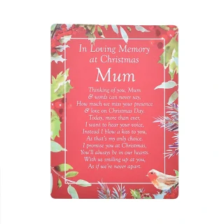 Widdop - Christmas Graveside Card "Mum" - 1CT - XM1506M