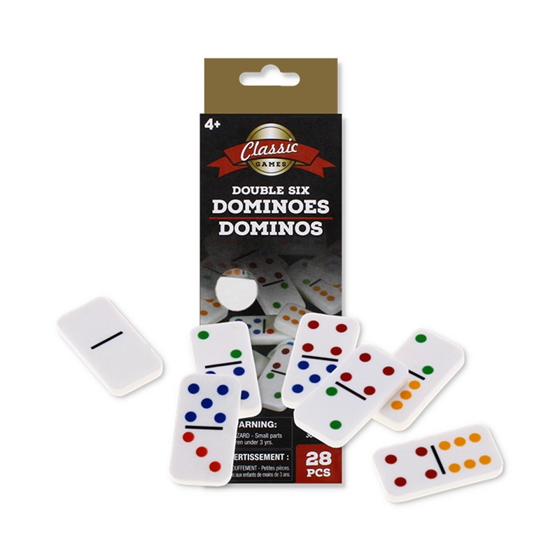 Classic Games Double Six Dominos Set 28pcs - 24100