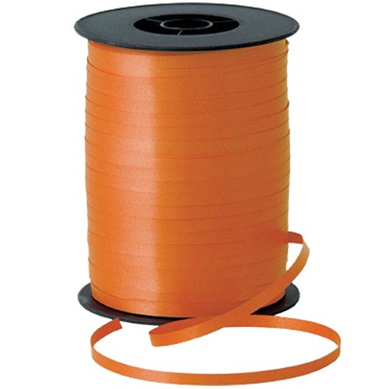 CURLING RIBBON 5MM ORANGE