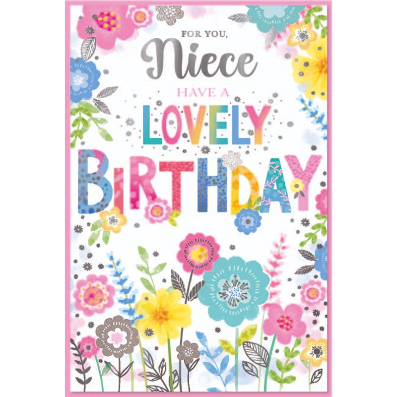 Simon Elvin - Niece Birthday - 6pk - Code J - SE32752