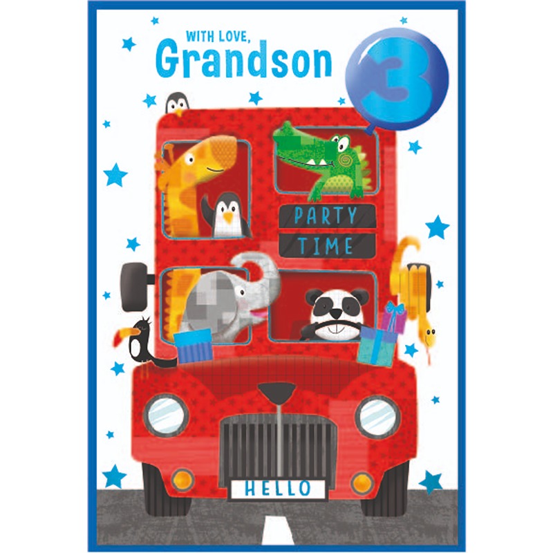 Simon Elvin - Grandson Age 3 - 6pk - Code G - SE32803