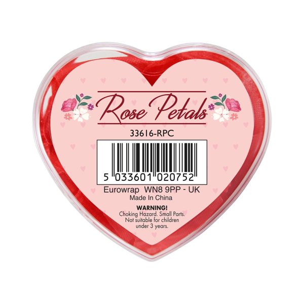 RED ROSE PETALS IN ACETATE BOX - 33616-RPC - Image 2