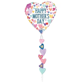 Anagram - Mothers Day Sprinkled Hearts Shape - 4675101