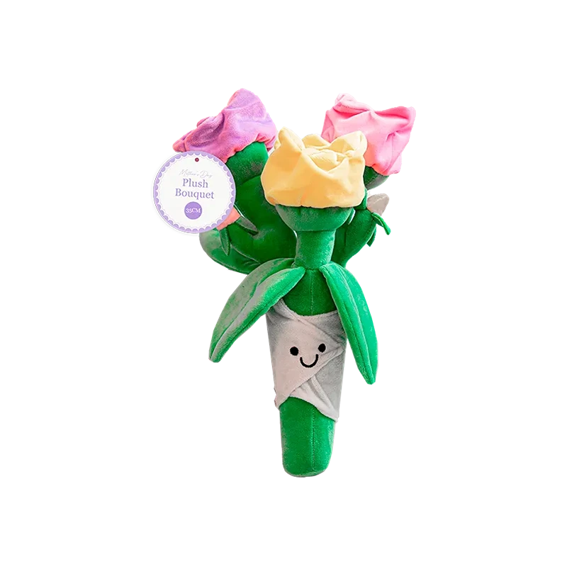 Mother's Day Plush Flower Bouquet 35cm - MOT12834OB