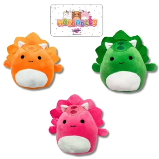 8″ WOBBABLES TRICERATOPS DINO - 310 45-8 (Random Sent)