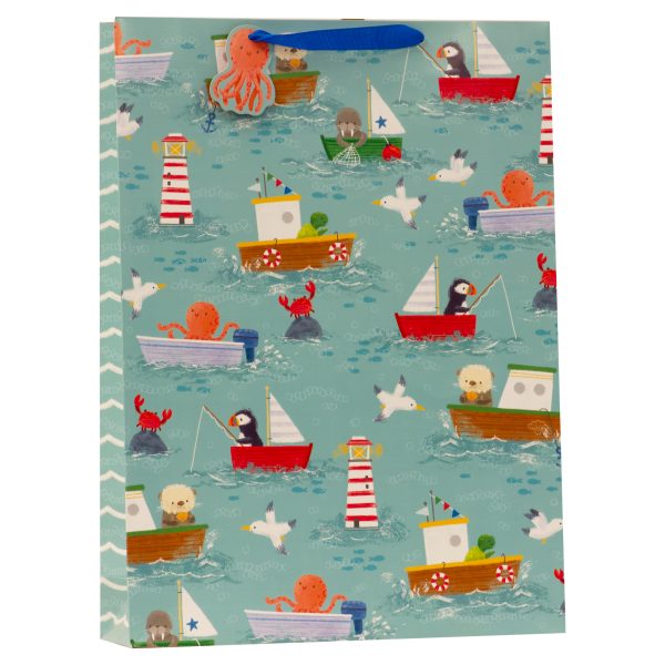 Partisan Blue Ahoy There XL Bag