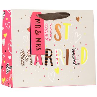 Partisan Just Married Medium Bag 6pk DBV-348-MS