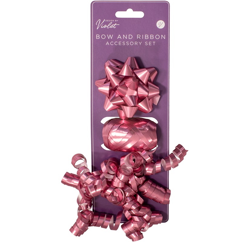 Partisan - 3 Bow And Cop Set Pink - DBV-3BR-PK