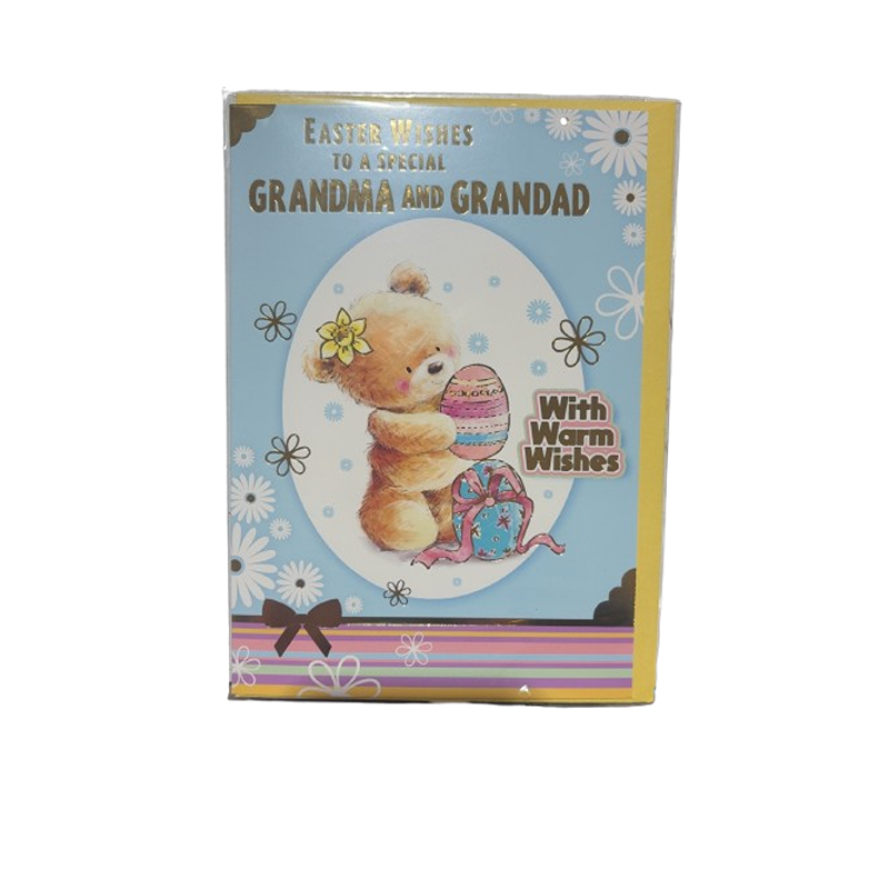 Sensations - Easter Grandma And Grandad (2 Card Designs in pack) - Code 50 - 12pk - SLE5003B/03