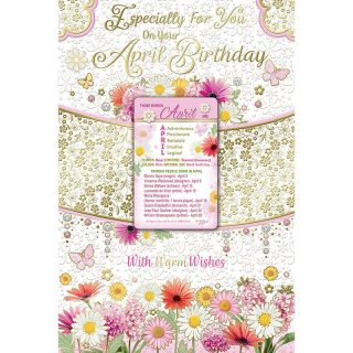 Sensations - April Birthday - C75 - 6pk - MB75004A/04