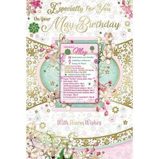 Sensations - Open May Birthday - C75 - 6pk - MB75005A/04