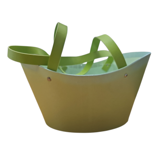Napier Basket Lined - Green - 45-03107