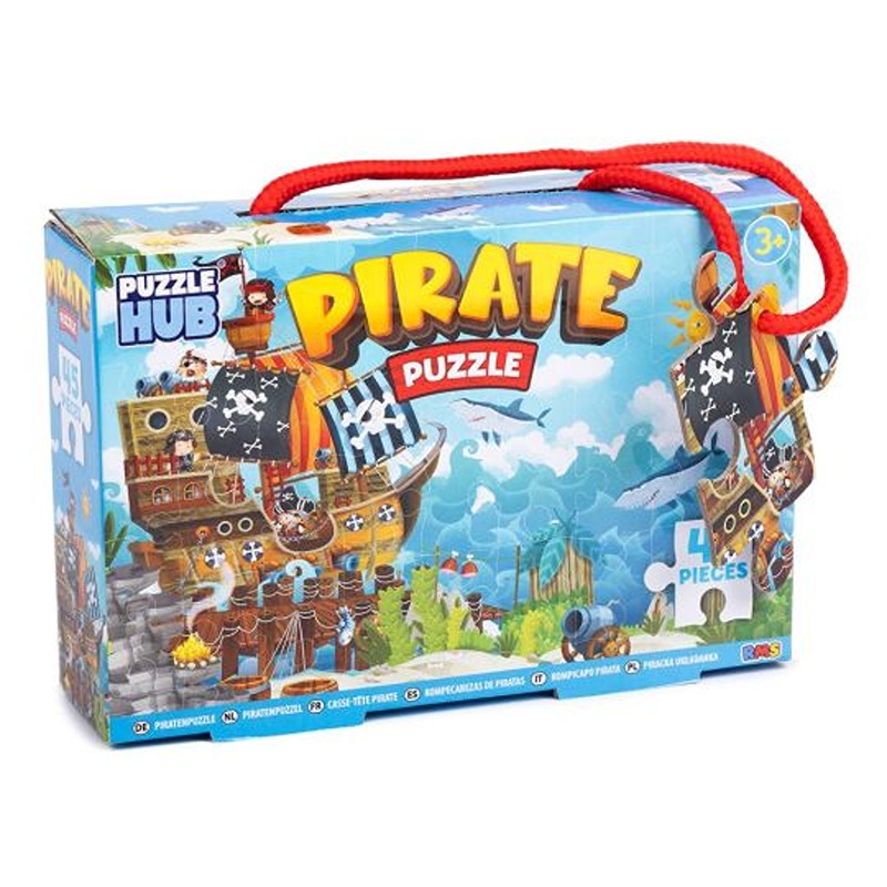 45pc Pirate Puzzle 40x30cm - R03-2005