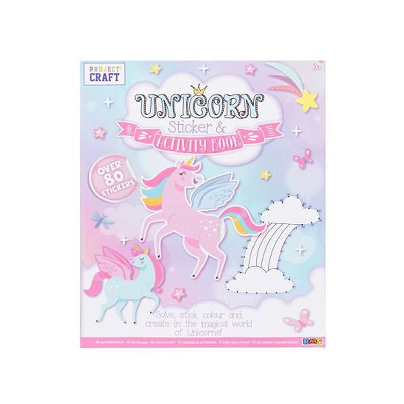 Unicorn Activity & Sticker Book - R04-0128/E