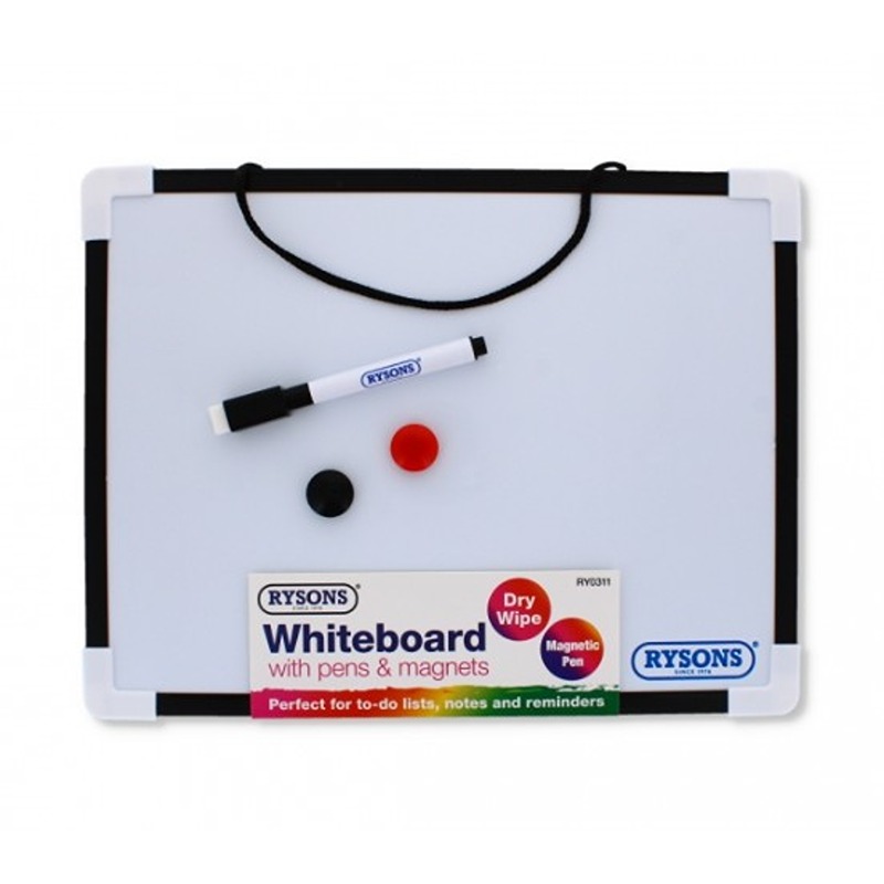 Magnetic Whiteboard Set with Pen and Magnets - RY-0311
