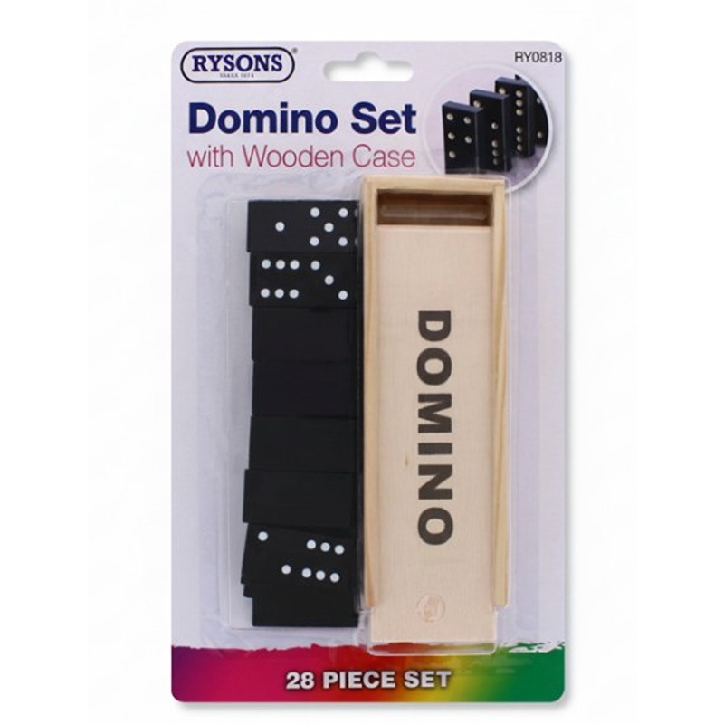 Domino Set With Wooden Case - RY-0818