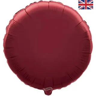 Oaktree 18inch Burgundy Round (Flat)