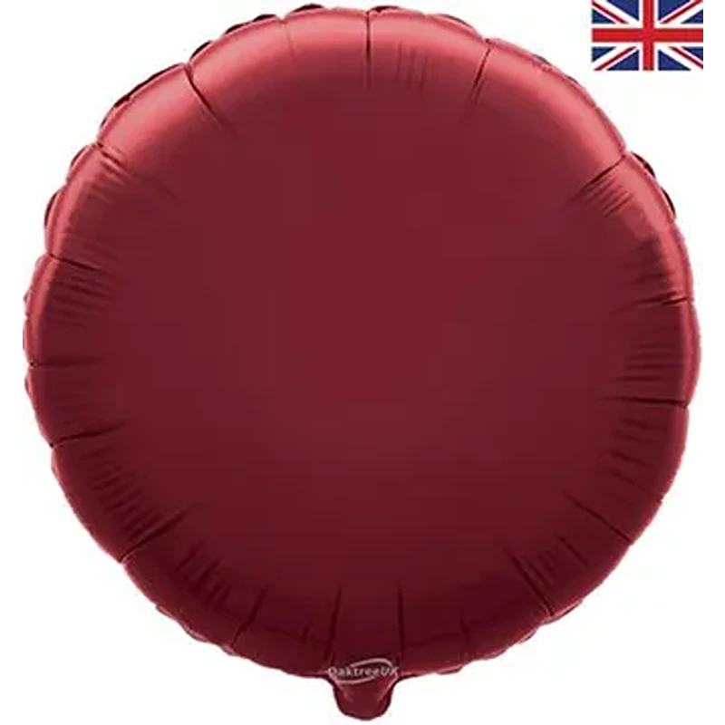 Oaktree 18inch Burgundy Round (Flat)