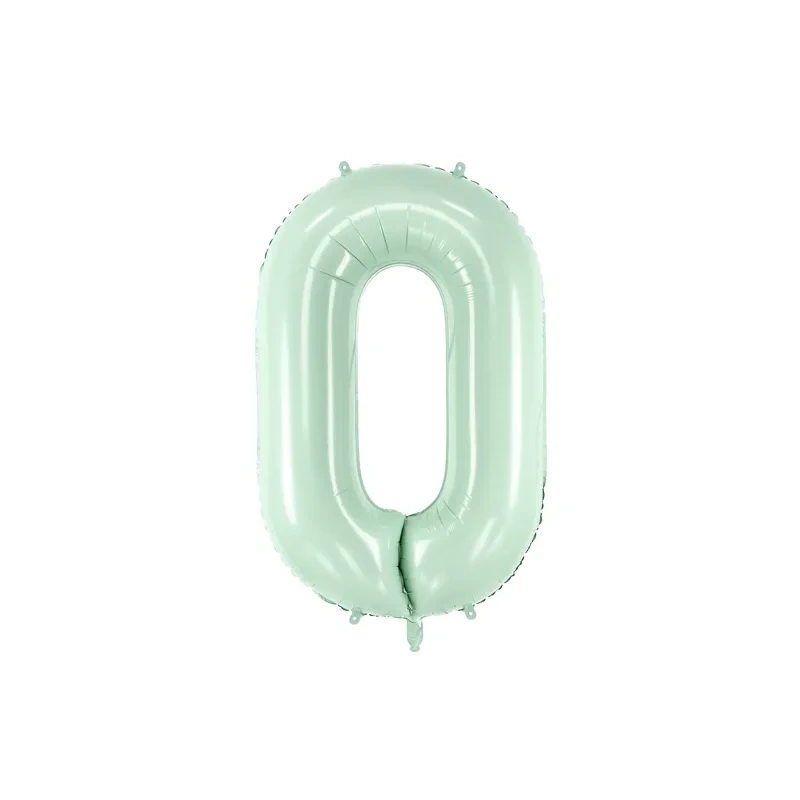 Foil Balloon Number ''0'' - 72cm - Green - FB230G-0-012
