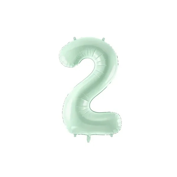 Foil Balloon Number ''2'' - 72cm - Green - FB230G-2-012