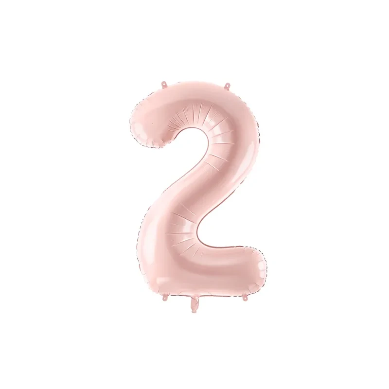 Foil Balloon Number ''2'' - 72cm - Light Pink - FB230P-2-081J
