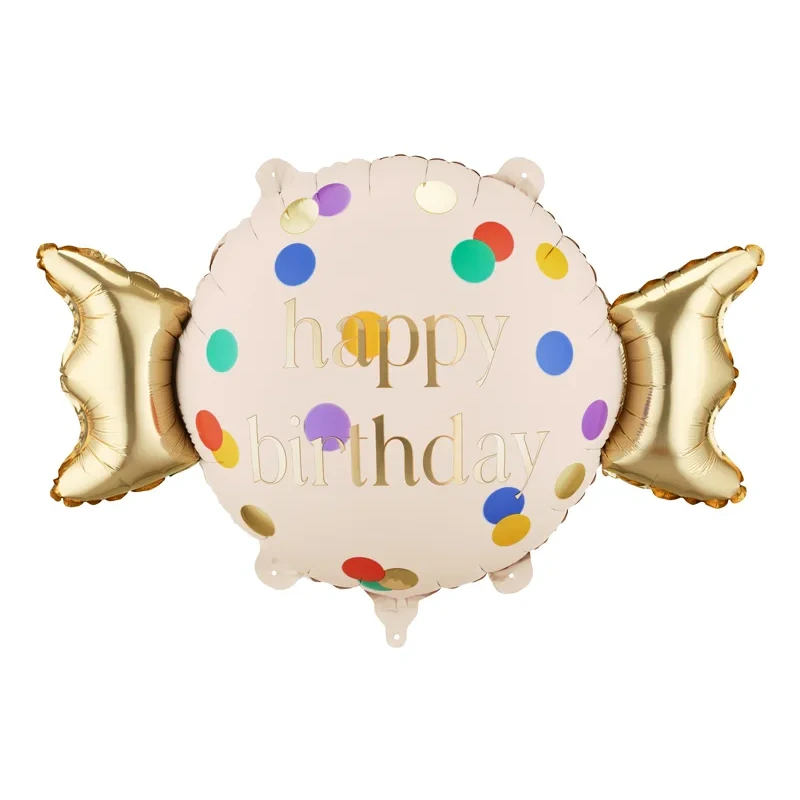 Foil Balloon Candy Happy Birthday - (24 x 14.6") - FB386