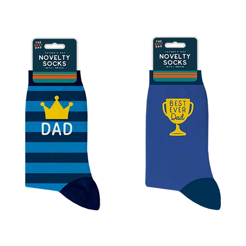 Gem - Father's Day Novelty Socks ( 2 Designs) - FAT7823