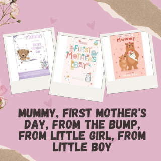 Mummy, First Mother's Day, From the Bump, From Little Girl, From Little Boy