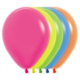 Sempertex - R5" - Neon Assorted - 200 - 50 Pcs - R5200