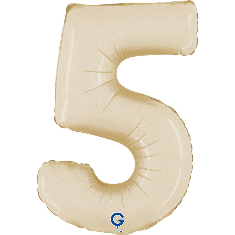 Grabo 14" Cream Number 5 Pkt - 140500SCR-P