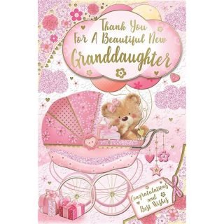 Thank You for Gift of Granddaughter - Code 75 - 6pk - DL75063A/06